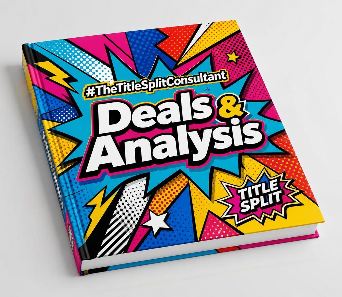 Deals and Analysis branded book cover
